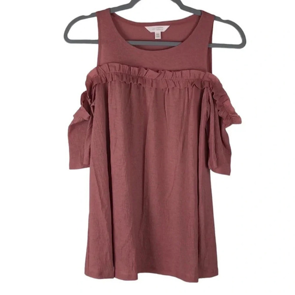 LC Lauren Conrad Tops - Lauren Conrad Cold Shoulder Top Size XS